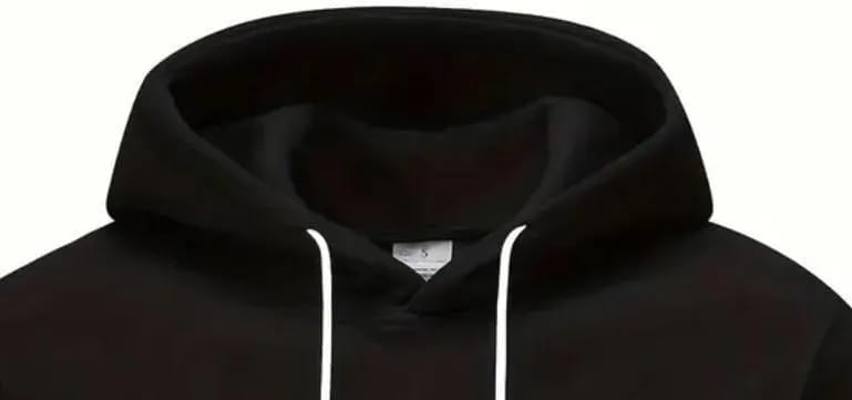 Polyster Fleece Plain Hoddie