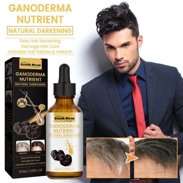 Anti-Grey Hair Serum (30ml) – Reverses Grey Hair, Restores Natural Color & Boosts Shine
