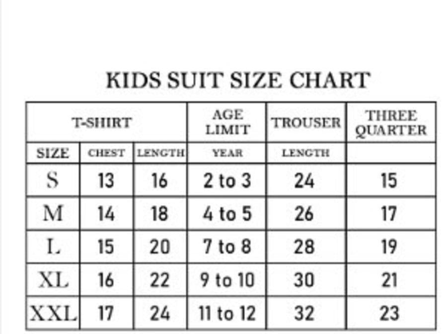 2Pc's kids Polyester Printed Tracksuit