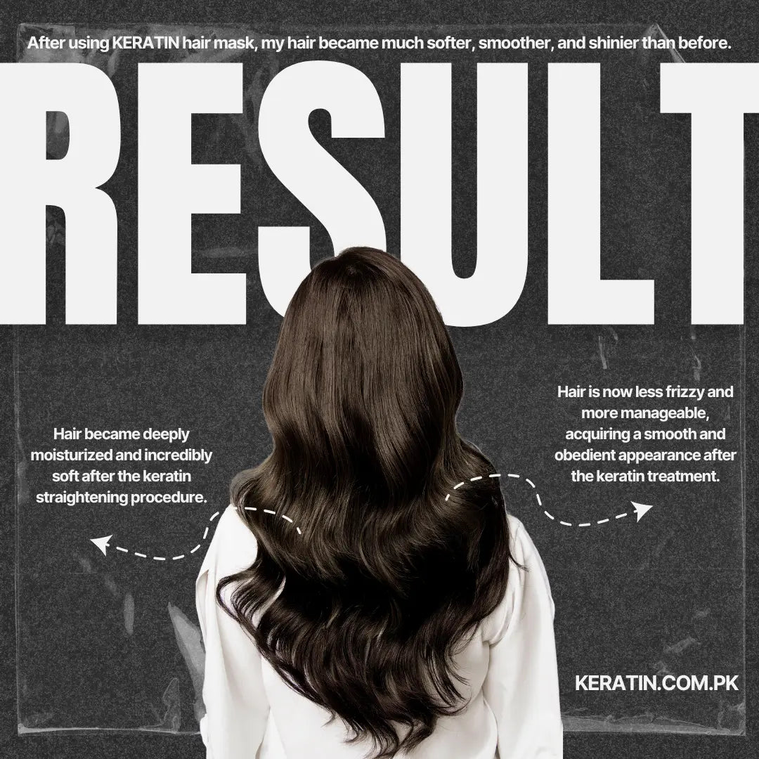 Keratin Hair Mask with Brazil Nut Oil – Deep Repair & Shine