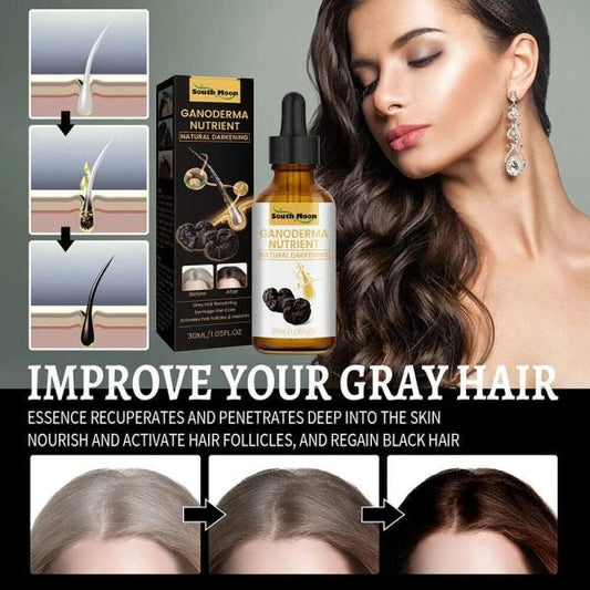 Anti-Grey Hair Serum (30ml) – Reverses Grey Hair, Restores Natural Color & Boosts Shine